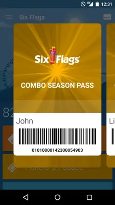 Six Flags android App screenshot 3